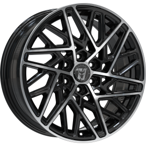 Wolfrace 71 Sonic GT6 Gloss Raven Black Polished
