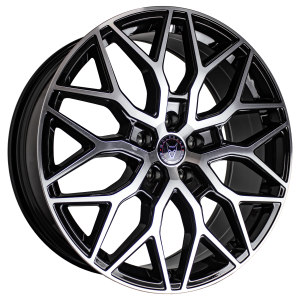 Wolfrace Eurosport Urban Racer Road Edition Gloss Black Polished