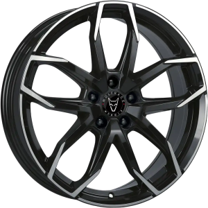 Wolfrace Eurosport TUV Lucca Diamond Black Polished