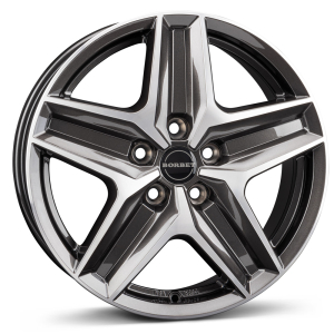 BORBET CWZ Mistral Anthracite Glossy Polished
