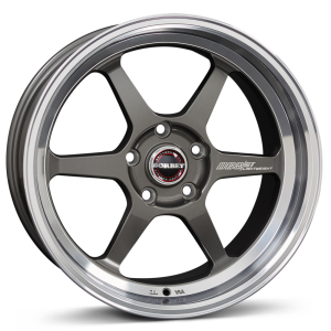 BORBET DB8GT Graphite Rim Polished
