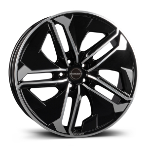 BORBET TX Black Polished Glossy